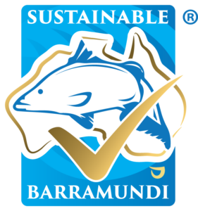 Australian Sustainable Barramundi tick Logo